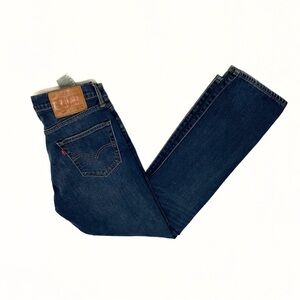 Levi's Men's 504 Blue Jeans - W30 L32 Classic Straight-Leg Denim
